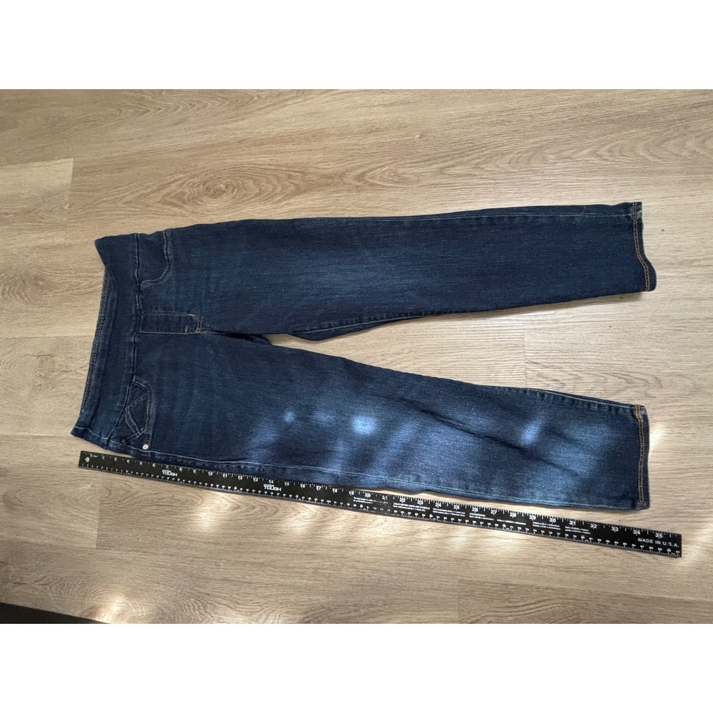 Rock & Republic Fever Pull On Slimming Denim Jeggings Dark Wash Size 8